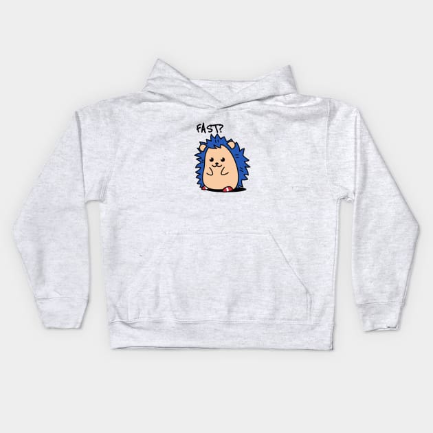 Sonic Wannabe Kids Hoodie by Johnitees